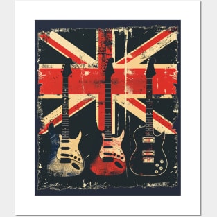 Britain Guitars Posters and Art